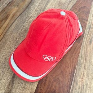 Olympics IOC red men’s baseball cap